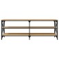 vidaXL Mueble para TV madera contrachapada roble Sonoma 140x40x50 cm vidaXL Mueble para TV madera contrachapada roble Sonoma 140x40x50 cm