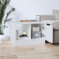 vidaXL Mesa de centro madera contrachapada blanco 50x50x36 cm vidaXL Mesa de centro madera contrachapada blanco 50x50x36 cm