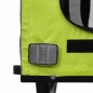 vidaXL Remolque de bicicleta mascotas hierro tela Oxford verde gris vidaXL Remolque de bicicleta mascotas hierro tela Oxford verde gris