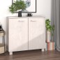 vidaXL Aparador HAMAR madera maciza de pino blanca 85x35x80 cm vidaXL Aparador HAMAR madera maciza de pino blanca 85x35x80 cm