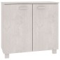 vidaXL Aparador HAMAR madera maciza de pino blanca 85x35x80 cm vidaXL Aparador HAMAR madera maciza de pino blanca 85x35x80 cm