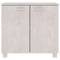 vidaXL Aparador HAMAR madera maciza de pino blanca 85x35x80 cm vidaXL Aparador HAMAR madera maciza de pino blanca 85x35x80 cm