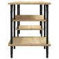 vidaXL Mueble de TV madera contrachapada roble Sonoma 102x35x45,5 cm