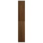 vidaXL Armario de baño madera contrachapada roble marrón 30x30x183,5cm vidaXL Armario de baño madera contrachapada roble marrón 30x30x183,5cm
