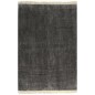 vidaXL Alfombra de algodón Kilim 120x230 cm gris antracita vidaXL Alfombra de algodón Kilim 120x230 cm gris antracita