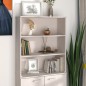 vidaXL Aparador superior HAMAR madera maciza pino blanco 85x35x100 cm vidaXL Aparador superior HAMAR madera maciza pino blanco 85x35x100 cm