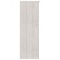vidaXL Aparador superior HAMAR madera maciza pino blanco 85x35x100 cm vidaXL Aparador superior HAMAR madera maciza pino blanco 85x35x100 cm