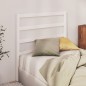 vidaXL Cabecero de cama madera maciza de pino blanco 95x4x100 cm vidaXL Cabecero de cama madera maciza de pino blanco 95x4x100 cm