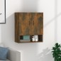 vidaXL Armario de pared madera contrachapada roble ahumado 60x31x70 cm vidaXL Armario de pared madera contrachapada roble ahumado 60x31x70 cm