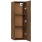 vidaXL Set de muebles para TV 5 pzas madera contrachapada roble marrón