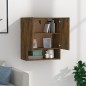 vidaXL Armario de pared madera contrachapada roble ahumado 60x31x70 cm vidaXL Armario de pared madera contrachapada roble ahumado 60x31x70 cm