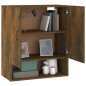 vidaXL Armario de pared madera contrachapada roble ahumado 60x31x70 cm vidaXL Armario de pared madera contrachapada roble ahumado 60x31x70 cm