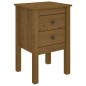 vidaXL Mesitas de noche 2 uds madera de pino marrón miel 40x35x61,5 cm vidaXL Mesitas de noche 2 uds madera de pino marrón miel 40x35x61,5 cm
