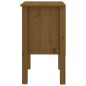 vidaXL Mesitas de noche 2 uds madera de pino marrón miel 40x35x61,5 cm vidaXL Mesitas de noche 2 uds madera de pino marrón miel 40x35x61,5 cm