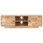 vidaXL Mueble para TV de madera maciza de mango 116x30x35 cm