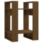 vidaXL Estantería/divisor de espacios pino marrón miel 41x35x57 cm vidaXL Estantería/divisor de espacios pino marrón miel 41x35x57 cm