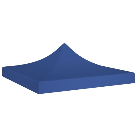 vidaXL Techo de carpa para celebraciones azul 2x2 m 270 g/m² 
