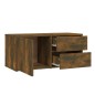 vidaXL Mueble para TV madera contrachapada roble ahumado 80x34x36 cm vidaXL Mueble para TV madera contrachapada roble ahumado 80x34x36 cm