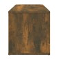 vidaXL Mueble para TV madera contrachapada roble ahumado 80x34x36 cm vidaXL Mueble para TV madera contrachapada roble ahumado 80x34x36 cm
