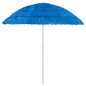 vidaXL Sombrilla de playa Hawaii azul 240 cm vidaXL Sombrilla de playa Hawaii azul 240 cm