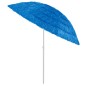 vidaXL Sombrilla de playa Hawaii azul 240 cm vidaXL Sombrilla de playa Hawaii azul 240 cm