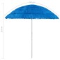 vidaXL Sombrilla de playa Hawaii azul 240 cm vidaXL Sombrilla de playa Hawaii azul 240 cm