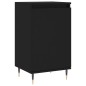 vidaXL Aparador madera de ingeniería negro 40x35x70 cm