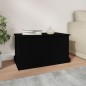 vidaXL Baúl de almacenaje madera contrachapada negro 70x40x38 cm vidaXL Baúl de almacenaje madera contrachapada negro 70x40x38 cm