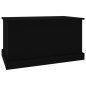 vidaXL Baúl de almacenaje madera contrachapada negro 70x40x38 cm vidaXL Baúl de almacenaje madera contrachapada negro 70x40x38 cm