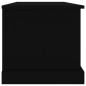 vidaXL Baúl de almacenaje madera contrachapada negro 70x40x38 cm vidaXL Baúl de almacenaje madera contrachapada negro 70x40x38 cm