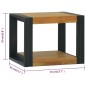 vidaXL Armario de baño madera maciza de teca 45x45x35 cm vidaXL Armario de baño madera maciza de teca 45x45x35 cm