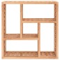 vidaXL Estante de pared madera maciza nogal 49x15x49 cm vidaXL Estante de pared madera maciza nogal 49x15x49 cm