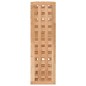 vidaXL Estante de pared madera maciza nogal 49x15x49 cm vidaXL Estante de pared madera maciza nogal 49x15x49 cm
