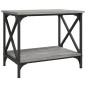 vidaXL Mesa auxiliar madera contrachapada gris Sonoma 55x38x45 cm vidaXL Mesa auxiliar madera contrachapada gris Sonoma 55x38x45 cm