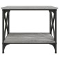 vidaXL Mesa auxiliar madera contrachapada gris Sonoma 55x38x45 cm vidaXL Mesa auxiliar madera contrachapada gris Sonoma 55x38x45 cm