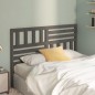 vidaXL Cabecero de cama madera maciza de pino gris 166x4x100 cm vidaXL Cabecero de cama madera maciza de pino gris 166x4x100 cm