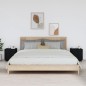 vidaXL Mesitas de noche 2 uds madera maciza de pino negro 40x34x45 cm vidaXL Mesitas de noche 2 uds madera maciza de pino negro 40x34x45 cm