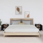 vidaXL Mesitas de noche 2 uds madera maciza de pino negro 40x34x45 cm vidaXL Mesitas de noche 2 uds madera maciza de pino negro 40x34x45 cm