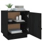 vidaXL Mesitas de noche 2 uds madera maciza de pino negro 40x34x45 cm vidaXL Mesitas de noche 2 uds madera maciza de pino negro 40x34x45 cm