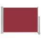 vidaXL Toldo lateral retráctil de jardín rojo 80x300 cm vidaXL Toldo lateral retráctil de jardín rojo 80x300 cm