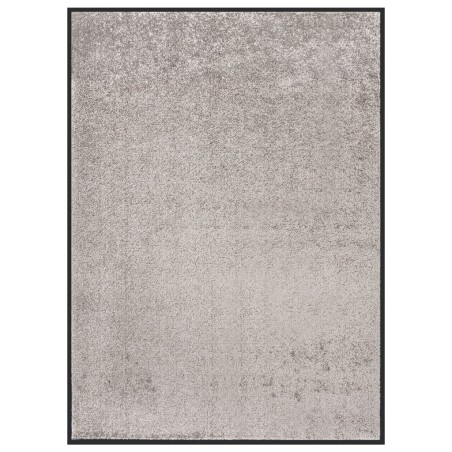 vidaXL Felpudo gris 60x80 cm
