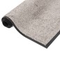 vidaXL Felpudo gris 60x80 cm vidaXL Felpudo gris 60x80 cm