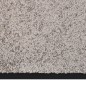 vidaXL Felpudo gris 60x80 cm vidaXL Felpudo gris 60x80 cm