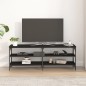 vidaXL Mueble para TV madera contrachapada negro 140x30x50 cm vidaXL Mueble para TV madera contrachapada negro 140x30x50 cm