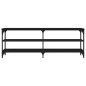 vidaXL Mueble para TV madera contrachapada negro 140x30x50 cm vidaXL Mueble para TV madera contrachapada negro 140x30x50 cm