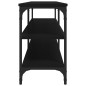 vidaXL Mueble para TV madera contrachapada negro 140x30x50 cm vidaXL Mueble para TV madera contrachapada negro 140x30x50 cm