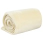 vidaXL Manta de poliéster color crema 130x170 cm vidaXL Manta de poliéster color crema 130x170 cm