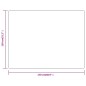 vidaXL Manta de poliéster color crema 130x170 cm vidaXL Manta de poliéster color crema 130x170 cm