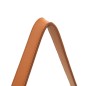 vidaXL Espejo de pared con correa plateado 40 cm vidaXL Espejo de pared con correa plateado 40 cm