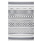 vidaXL Alfombra de algodón blanca 160x230 cm vidaXL Alfombra de algodón blanca 160x230 cm